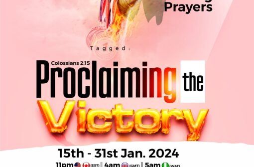 Proclaiming the Victory Day 15 (Prayer for December)